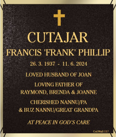 FRANCIS PHILLIP CUTAJAR