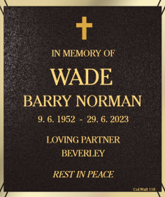 BARRY NORMAN WADE