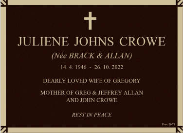 JULIENE JOHNS CROWE