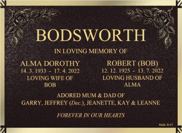 ROBERT BODSWORTH