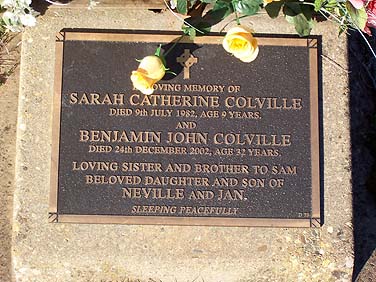 SARAH CATHERINE COLVILLE