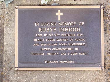 RUBYE DIHOOD
