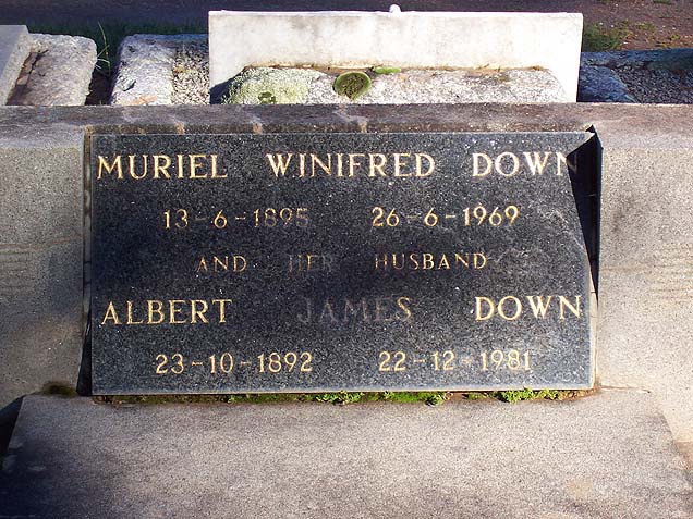 MURIEL WINIFRED DOWN