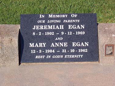 MARY ANNE EGAN