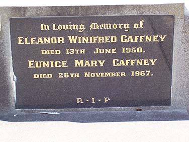 EUNICE MARY GAFFNEY