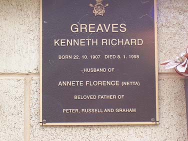 KENNETH GREAVES