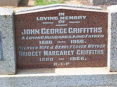 JOHN GEORGE GRIFFITHS