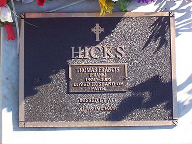 THOMAS FRANCIS HICKS