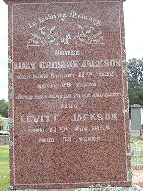 LUCY CROSBIE JACKSON