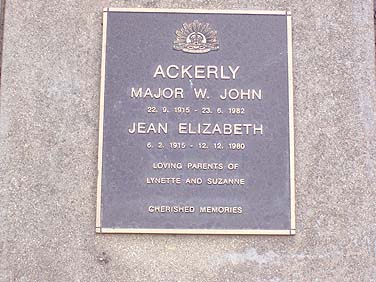 JEAN ELIZABETH ACKERLY