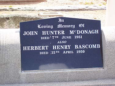 JOHN HUNTER McDONAGH