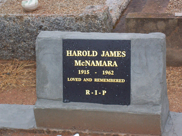 HAROLD JAMES McNAMARA