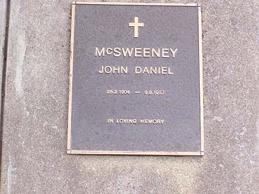 JOHN DANIEL McSWEENEY