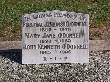 PERCIVAL JENKINS O'DONNELL