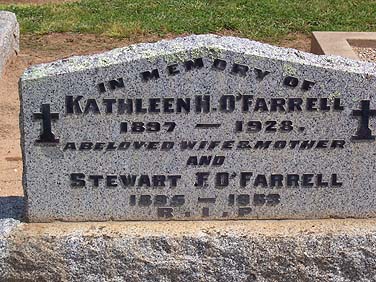 KATHLEEN HARRIET O'FARRELL