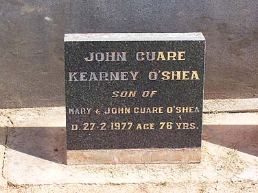JOHN GUARE O'SHEA