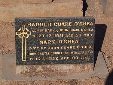 MARY O'SHEA