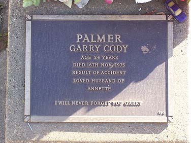 GARRY CODY PALMER