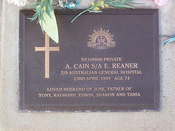 A. CAIN REANER