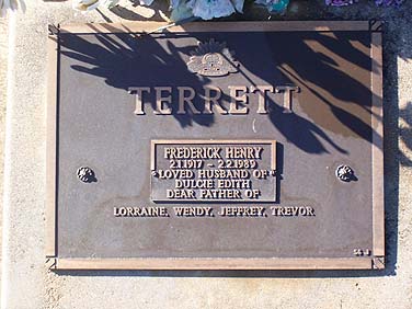 FREDERICK HENRY TERRETT