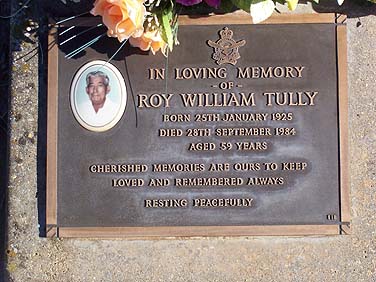 ROY WILLIAM TULLY