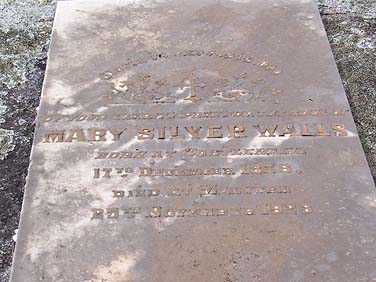 MARY SILVER WALLS
