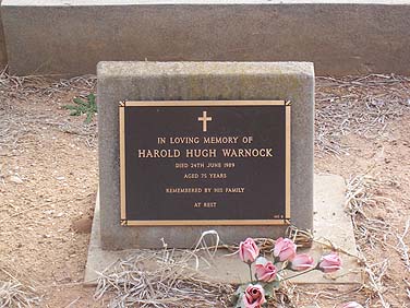HAROLD HUGH WARNOCK