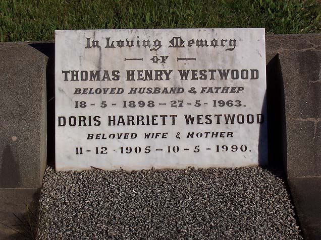 THOMAS HENRY WESTWOOD