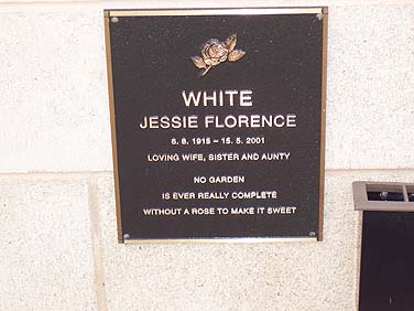 JESSIE FLORENCE WHITE