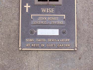 JOHN HENRY WISE