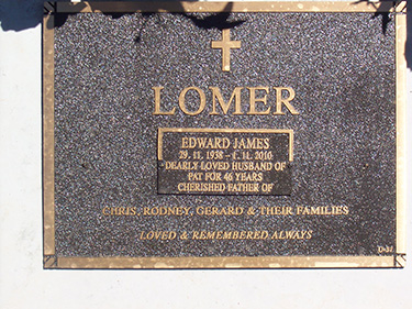 EDWARD JAMES LOMER