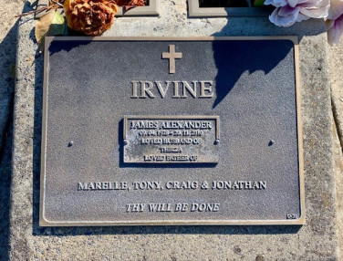 JAMES ALEXANDER IRVINE