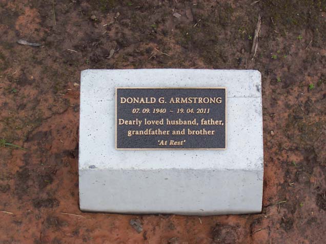 DONALD GEORGE ARMSTRONG