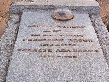 FREDERICK BROWN